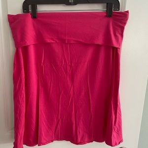 Jcrew fold over skirt